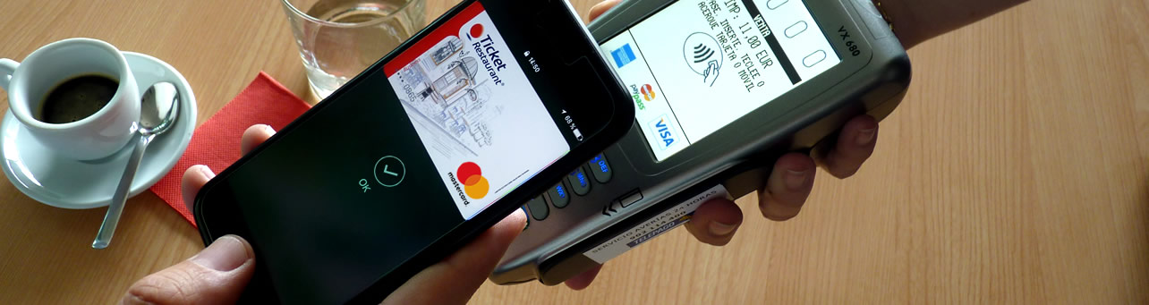 pago con Ticket Restaurant por móvil
